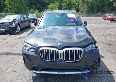 2022 BMW X3 Sdrive30I from USA, damaged, VIN 5UX43DP08N9N15089
